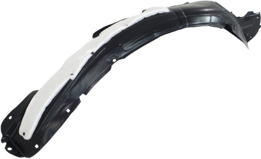 Front Fender Liner Right Passenger Side Direct Replacement Compatible With 2014-2016 Kia Forte Koup / Forte5 KI1249128 86812A7200