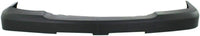 Front Bumper Chrome Steel + Upper Cover + Lower Valance Air Deflector Textured Black Direct Replacement Compatible With Chevrolet Silverado 2500HD 3500 2003-2006 GM1051109 GM1092205