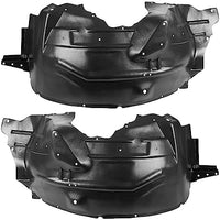 Set of 2 Front Fender Liner Left Driver & Right Passenger Side Direct Replacement Compatible With 2005-2007 Ford F-Series Super Duty FO1250137 FO1251137 5C3Z16055BA 5C3Z16054AA