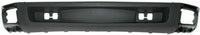 Front Bumper Steel + Grille Chrome Shell And Black Insert + Lower Valance Textured + End Caps Primed RH & LH Side Direct Replacement Compatible With Chevrolet Silverado 1500 2009-2013