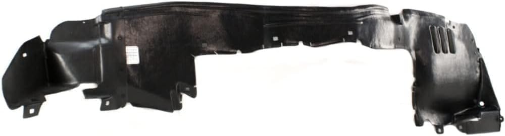Front Fender Liner Rear Section Right Passenger Side Direct Replacement Compatible With 2000-2003 Mercedes Benz CLK-Class MB1249141 2086901830
