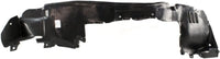 Front Fender Liner Rear Section Right Passenger Side Direct Replacement Compatible With 2000-2003 Mercedes Benz CLK-Class MB1249141 2086901830