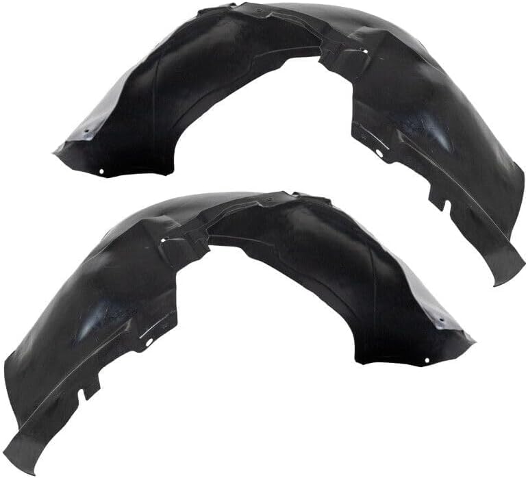 Set of 2 Front Fender Liner Right Passenger & Left Driver Side Direct Replacement Compatible with 1999-2007 Chevrolet Silverado/GMC Sierra 1500/2500 GM1247110 GM1246110