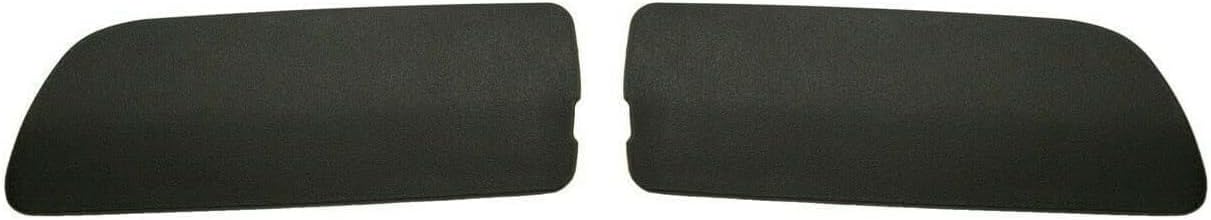 Set of 2 Front Bumper Tow Hook Cover Left Driver & Right Passenger Side Direct Replacement Compatible With 2004-2006 BMW X5 BM1029117 BM1029118 51117116672 51117116671
