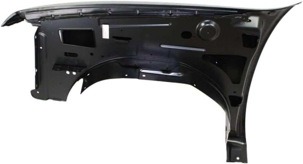 Front Fender Primed Steel Right Passenger Side Direct Replacement Compatible With 2007-2013 Chevrolet Silverado 1500/2007-2014 2500 3500 GM1241341 22977474