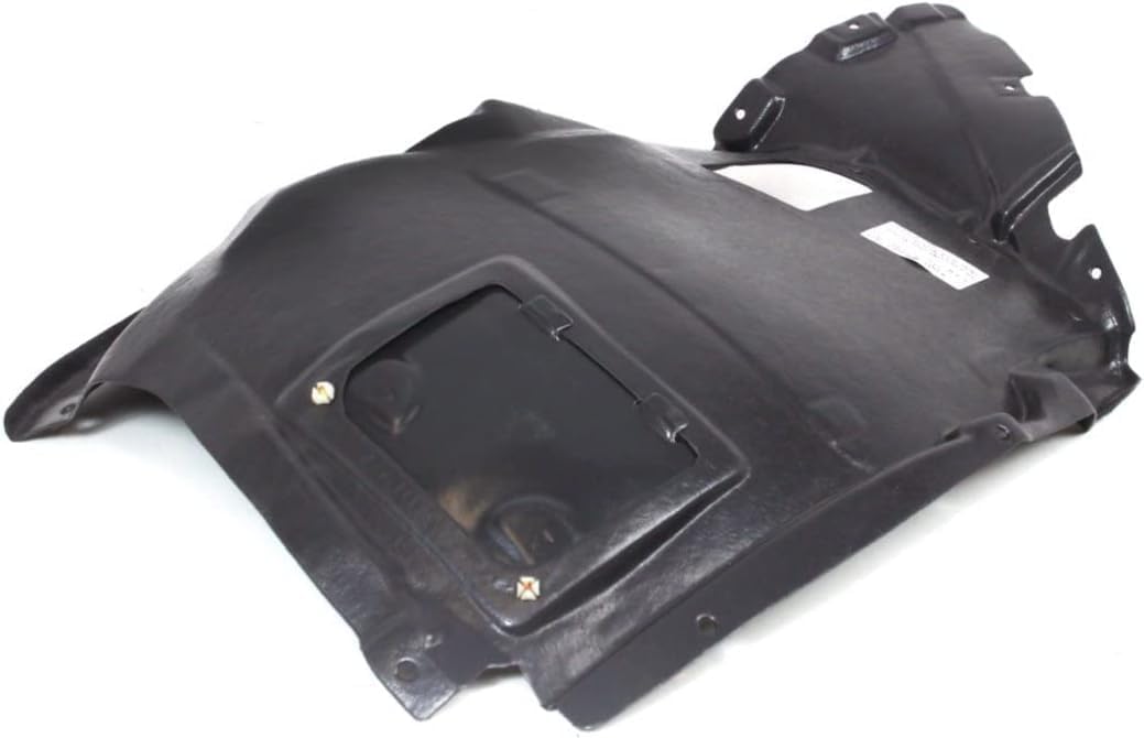 Front Section Fender Liner Right Passenger Side Direct Replacement Compatible With 2008-2013 BMW 1-Series BM1249104 51118045962