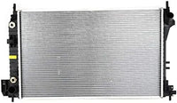 Front Radiator Aluminum Core Direct Replacement Compatible With 2003-2011 Saab 9-3 SB3010118 24418342