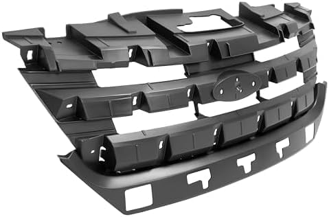 Front Grille Header Panel Plastic Direct Replacement Compatible With 2010-2012 Ford Fusion FO1223114 AE5Z8A284AC