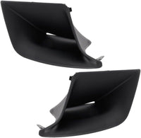 Front Bumper Cover + Upper & Lower Grille Primed + Head Lights + Fog Lamp Covers Left Driver And Right Passenger Side Direct Replacement Compatible With 2014-2016 Lexus IS250 / IS350