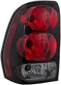Set Of 2 Tail Light Assembly Right Passenger & Left Driver Side Direct Replacement Compatible With 2002-2009 Chevrolet Trailblazer GM2800150 GM2801150 15131578 15131579