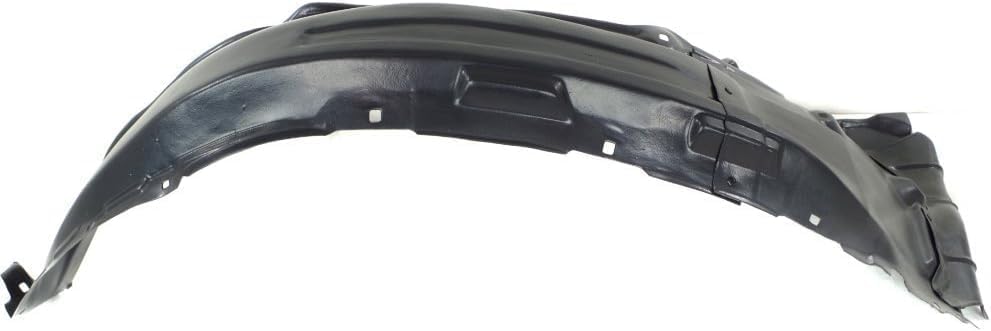 Front Fender Liner Rear Section Right Passenger Side Direct Replacement Compatible With 2010-2022 Toyota Sequoia TO1249188 538070C011