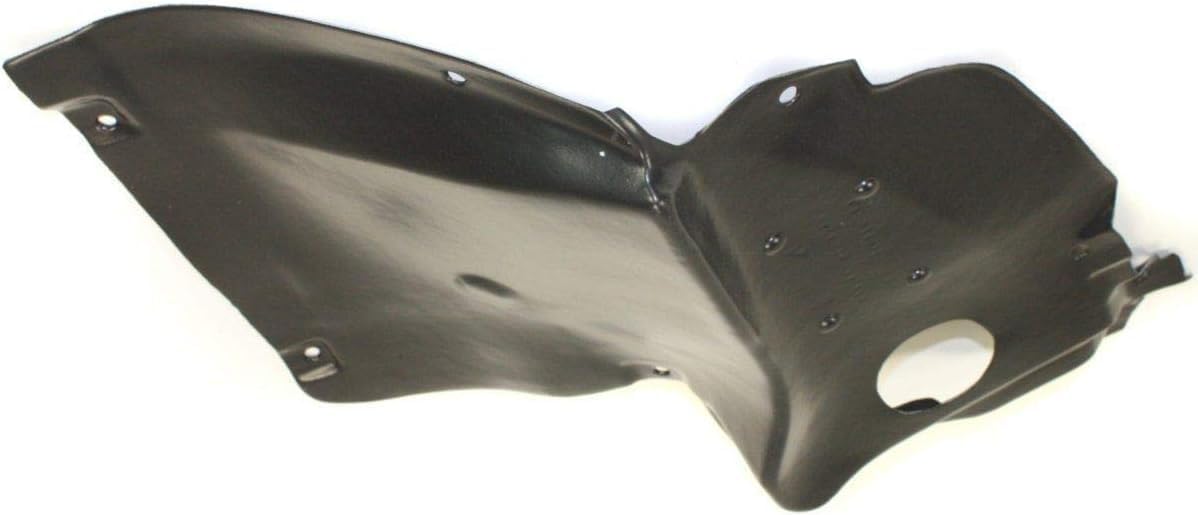 Front Lower Section Fender Liner Right Passenger Side Direct Replacement Compatible With 2001-2007 Mercedes Benz C-Class MB1249114 2038810423 2038840822