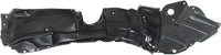 Front Fender Liner Vacuum Form Left Driver Side Without Towing Package Direct Replacement Compatible With 2011-2013 Toyota Highlander TO1248172 538060E070