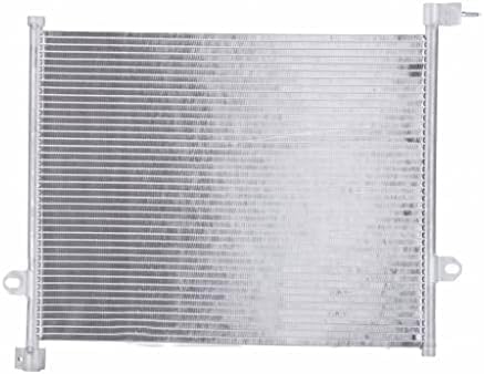 Front A/C Condenser Aluminum Core Direct Replacement Compatible With 2004-2009 Dodge Durango / 2007-2009 Chrysler Aspen CH3030211 55056165AA
