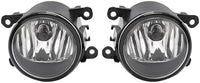 Front Bumper Primed + Grille Assembly + Lower Valance + Headlight + Fog Lamp With Bezels Left Driver And Right Passenger Side Direct Replacement Compatible With 2012-2015 Honda Pilot