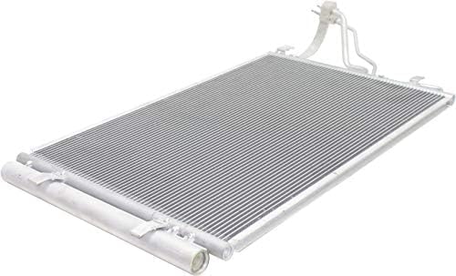 Front A/C Condenser Aluminum Core Direct Replacement Compatible With 2014-2017 Hyundai Elantra/Coupe 2016-2017 GT / 2015-2018 FORTE/FORTE 5 HY3030162 976063X601