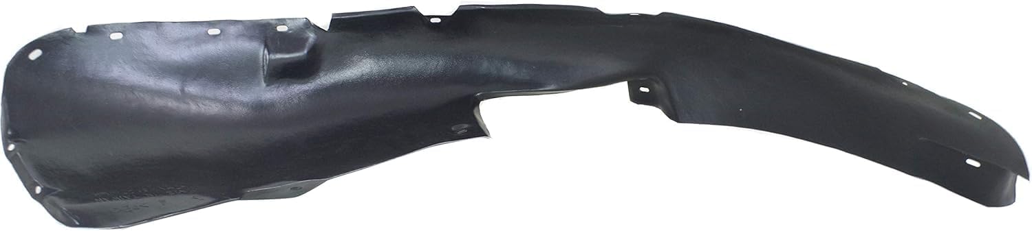 Front Fender Liner Left Driver Side Direct Replacement Compatible With 2007-2009 Volkswagen Jetta City VW1248129 1JM809961A
