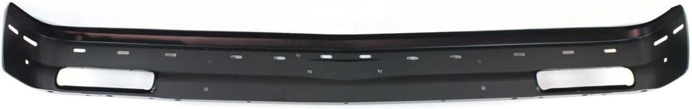Front Bumper Face Bar Primed With Molding Holes Steel Direct Replacement Compatible With 1983-1994 Chevrolet S10 Blazer / 1982-1993 S10 Pickup GM1002179 15961869