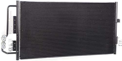 Front A/C Condenser Aluminum Core Direct Replacement Compatible with 2000-2005 Buick LeSabre/Pontiac Bonneville GM3030108 52482155