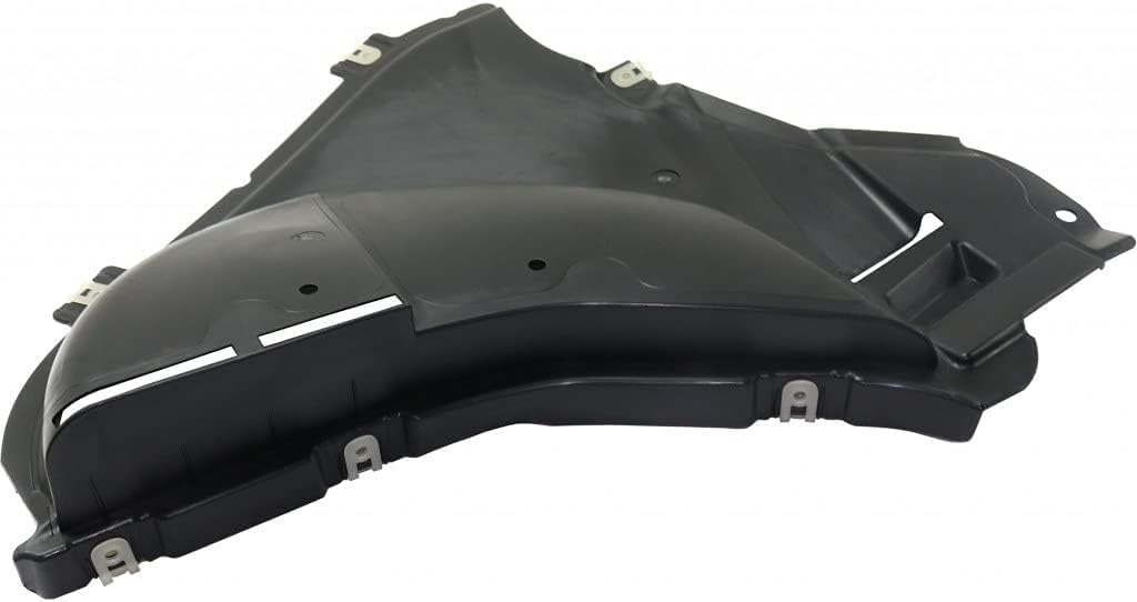 Front Section Fender Liner Right Passenger Side Direct Replacement Compatible With 2017-2020 BMW 5-Series BM1251134 51757340744