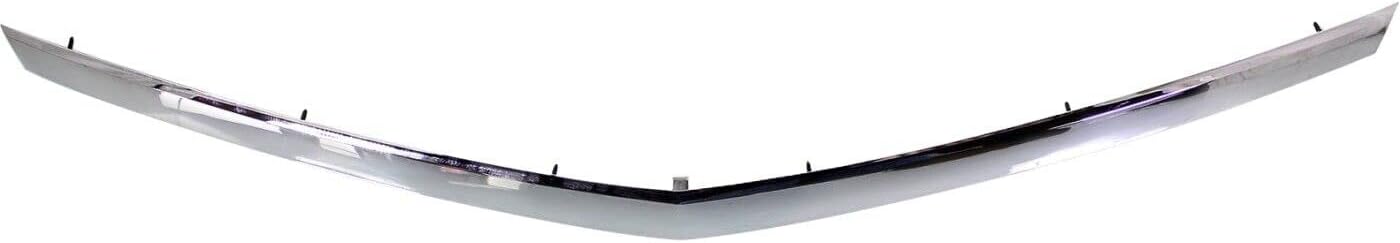 Front Hood Molding Chrome Direct Replacement Compatible With 2010-2016 Cadillac SRX GM1235120 22774203