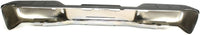 Rear Step Bumper Fleetside Chrome Steel Direct Replacement Compatible With 1998-2004 Chevrolet S10 Pickup GM1101102 12343438