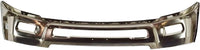 Front Bumper Chrome Steel Without Parking Aid Sensor Holes Direct Replacement Compatible With 2010-2018 Dodge Ram 2500/3500 CH1002390 68045698AB