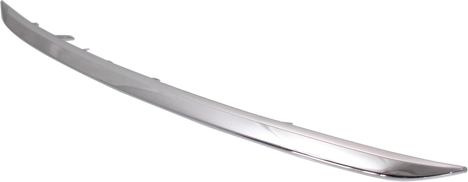 Front Upper Grille Molding Chrome Steel Direct Replacement Compatible With 2012-2014 Honda CR-V HO1217107 71122T0GA01