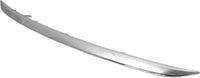 Front Upper Grille Molding Chrome Steel Direct Replacement Compatible With 2012-2014 Honda CR-V HO1217107 71122T0GA01