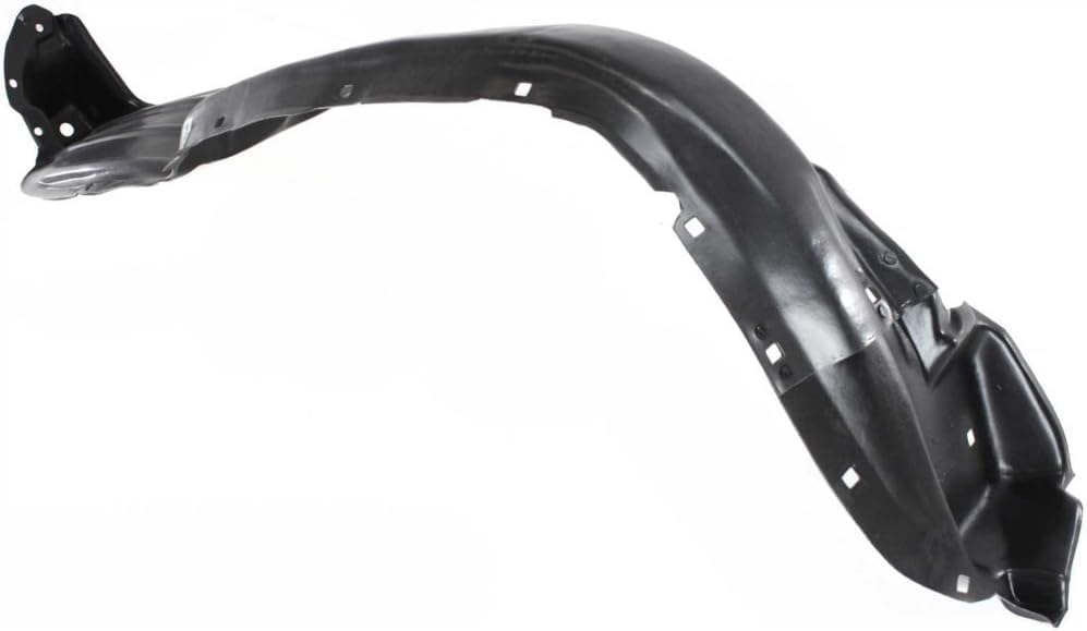 Front Fender Liner Left Driver Side Direct Replacement Compatible With 2005-2011 Toyota Tacoma TO1248134 5387604150