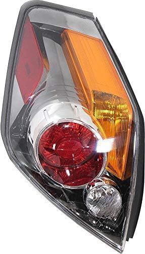 Tail Light Left Driver Side Direct Replacement Compatible With 2007-2012 Nissan Altima NI2800190 NI2800176 26555ZX00B 26555ZN50A