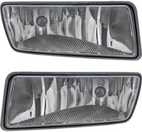 Set Of 2 Front Fog Light Assembly Right Passenger & Left Driver Side Direct Replacement Compatible With 2006-2010 Ford Explorer FO2595100 FO2594100 6L2Z15201AA 6L2Z15200AA