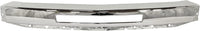 Front Bumper Impact Bar Chrome + Lower Valance + Extension + End Caps Left Driver & Right Passenger Side Direct Replacement Compatible With 2007-2013 Chevrolet Silverado 1500
