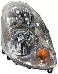 Set Of 2 Front Head Light Assembly Halogen Right Passenger & Left Driver Side Direct Replacement Compatible With 2003-2004 Infiniti G35 IN2503112 IN2502112 26010AC025 26060AC025