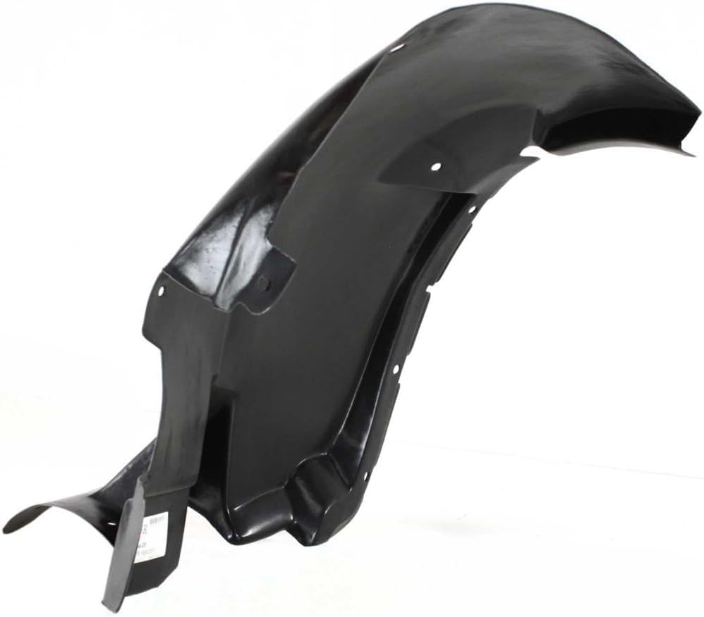 Front Section Fender Liner Cover Extension Right Passenger Side Direct Replacement Compatible With 2004-2009 Cadillac SRX GM1249171 15926323