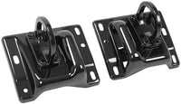 Set of 2 Front Bumper Bracket Steel with Tow Hook Holes Right Passenger & Left Driver Side Direct Replacement Compatible with 2010-2018 Dodge Ram 2500 3500 CH1067140 CH1066140