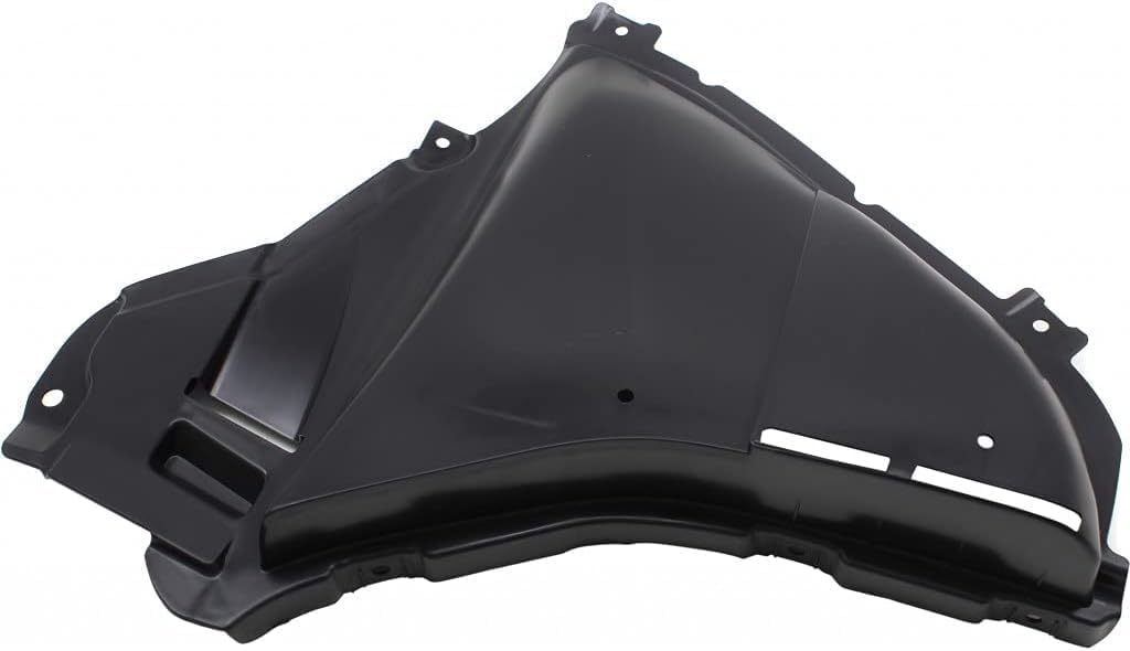 Front Section Fender Liner Left Driver Side Direct Replacement Compatible With 2017-2020 BMW 5-Series BM1250133 51718060031