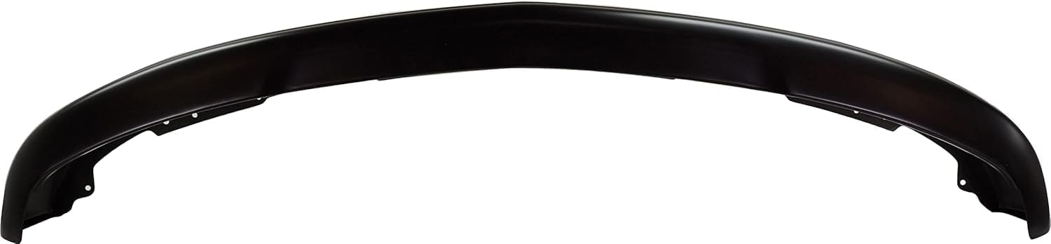 Front Bumper Primed Steel Without Pad Holes Direct Replacement Compatible With 1996-2002 Chevrolet Express/GMC Savana Van 1500/2500 / 3500 GM1002810 15075738