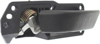 Front Interior Door Handle Textured Left Driver Side Direct Replacement Compatible with 2007-2013 GMC Sierra/Chevrolet Silverado 1500/2007-2014 2500HD 3500 20833606