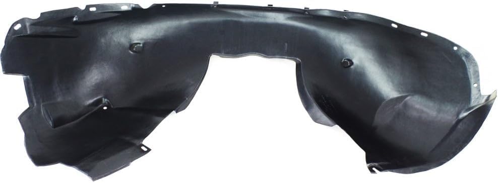 Front Fender Liner Left Driver Side Direct Replacement Compatible With 2001-2009 Volvo S60 / 2001-2007 V70 VO1248105 306556655