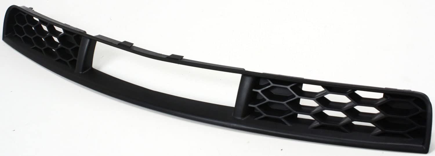 Front Upper & Lower Grille Textured + Bumper Brackets Left Drive & Right Passenger Side Direct Replacement Compatible With 2005-2009 Ford Mustang FO1200421 FO1036115 FO1066166
