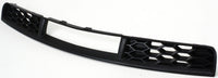 Front Upper & Lower Grille Textured + Bumper Brackets Left Drive & Right Passenger Side Direct Replacement Compatible With 2005-2009 Ford Mustang FO1200421 FO1036115 FO1066166