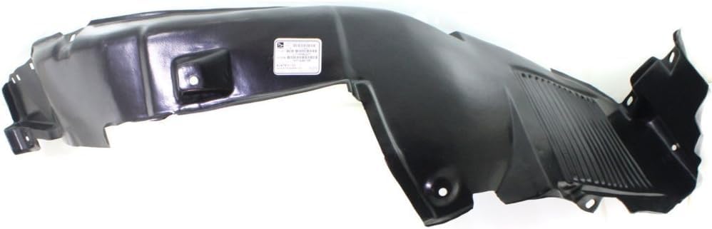 Front Fender Liner Left Driver Side Direct Replacement Compatible With 2001-2003 Hyundai Elantra HY1248105 868112D000