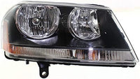 Set Of 2 Front Headlight Assembly Right Passenger & Left Driver Side Direct Replacement Compatible With 2008-2014 Dodge Avenger 5303745AD-PFM 5303744AD-PFM