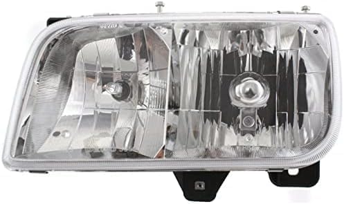 Front Head Light Assembly + Corner Lamp Left Driver & Right Passenger Side Direct Replacement Compatible With 1999-2000 Cadillac Escalade/GMC Yukon GM2502217 GM2503217 GM2521183