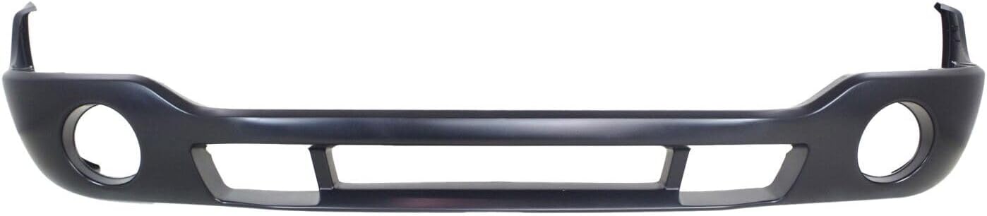 Front Bumper Cover Primed With Fog Light Holes Direct Replacement Compatible With 2003-2006 GMC Sierra 1500 2500HD 3500 GM1000684 12335963 88979837