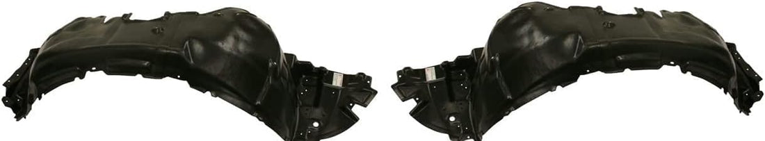 Set Of 2 Front Fender Liner Left Driver & Right Passenger Side Direct Replacement Compatible With 2007-2009 Lexus LS460 / LS600H LX1249105 LX1248105 5380550050 5380650050