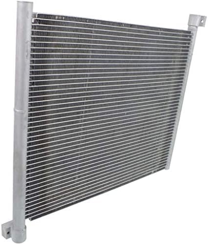 Front A/C Condenser Aluminum Core Direct Replacement Compatible With 2004-2009 Dodge Durango / 2007-2009 Chrysler Aspen CH3030211 55056165AA