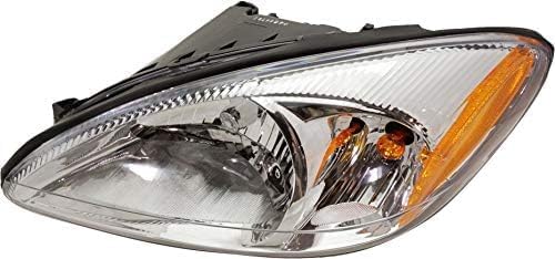 Set Of 2 Front Head Light Assembly Halogen Right Passenger & Left Driver Side Direct Replacement Compatible With 2000-2007 Ford Taurus 1F1Z13008AB-PFM 1F1Z13008AA-PFM