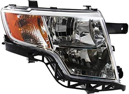 Set Of 2 Front Headlight Assembly Left Driver & Right Passenger Side Direct Replacement Compatible With 2007-2010 Ford Edge FO2503228C FO2502228C 7T4Z13008A 7T4Z13008B